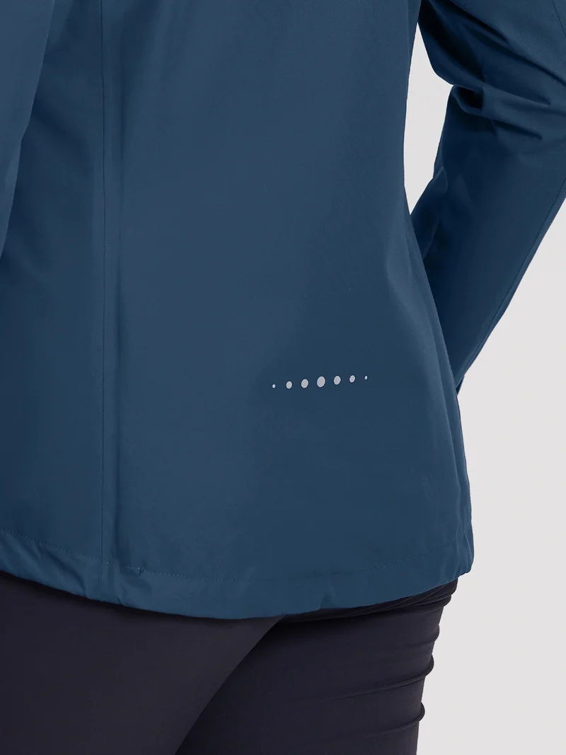 Women's Waterproof Packable Rain Jacket