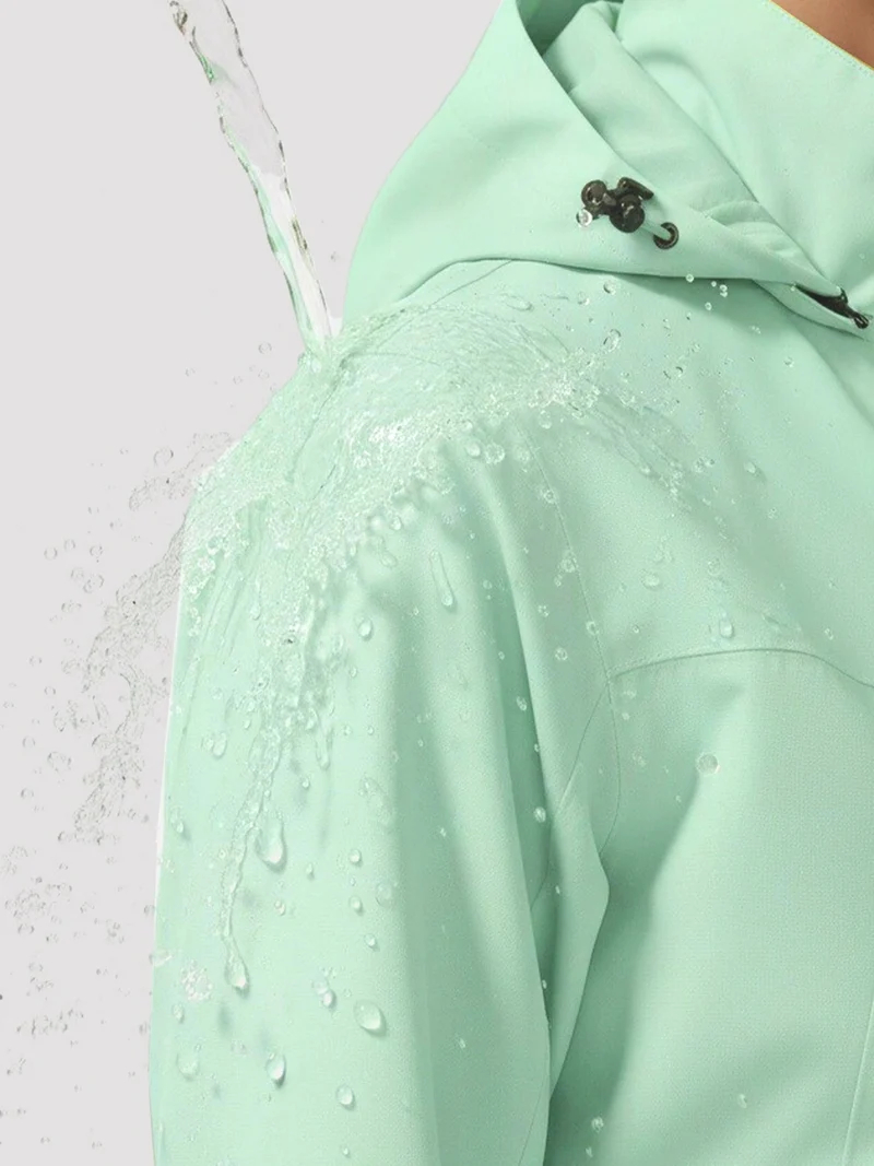 Women's Waterproof Packable Rain Jacket