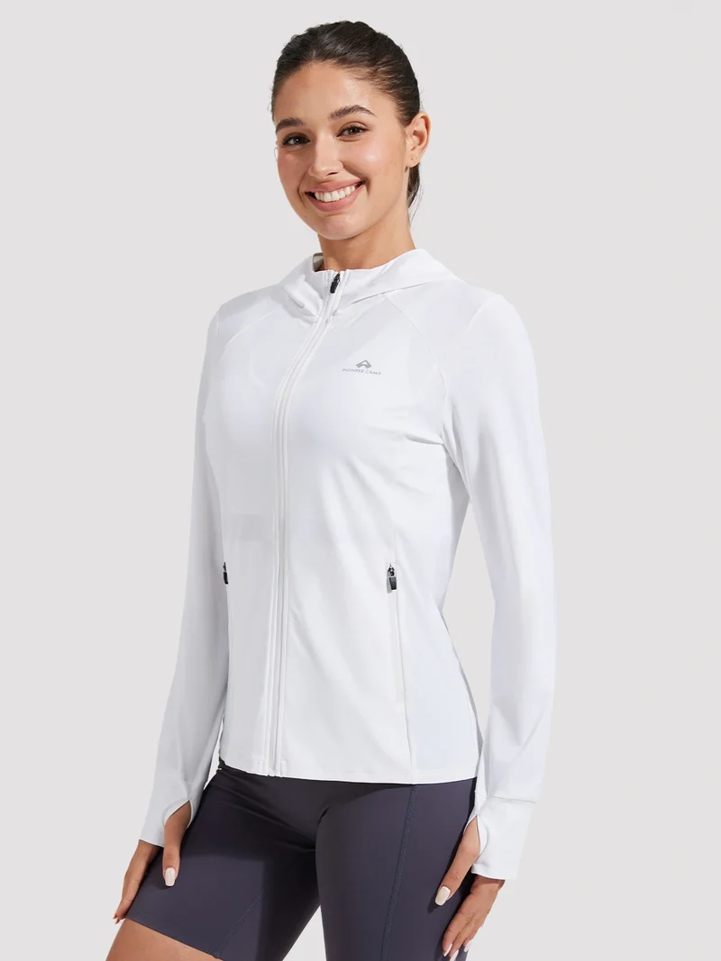 Women's UPF 50+ Full-Zip Sun Protection Jacket
