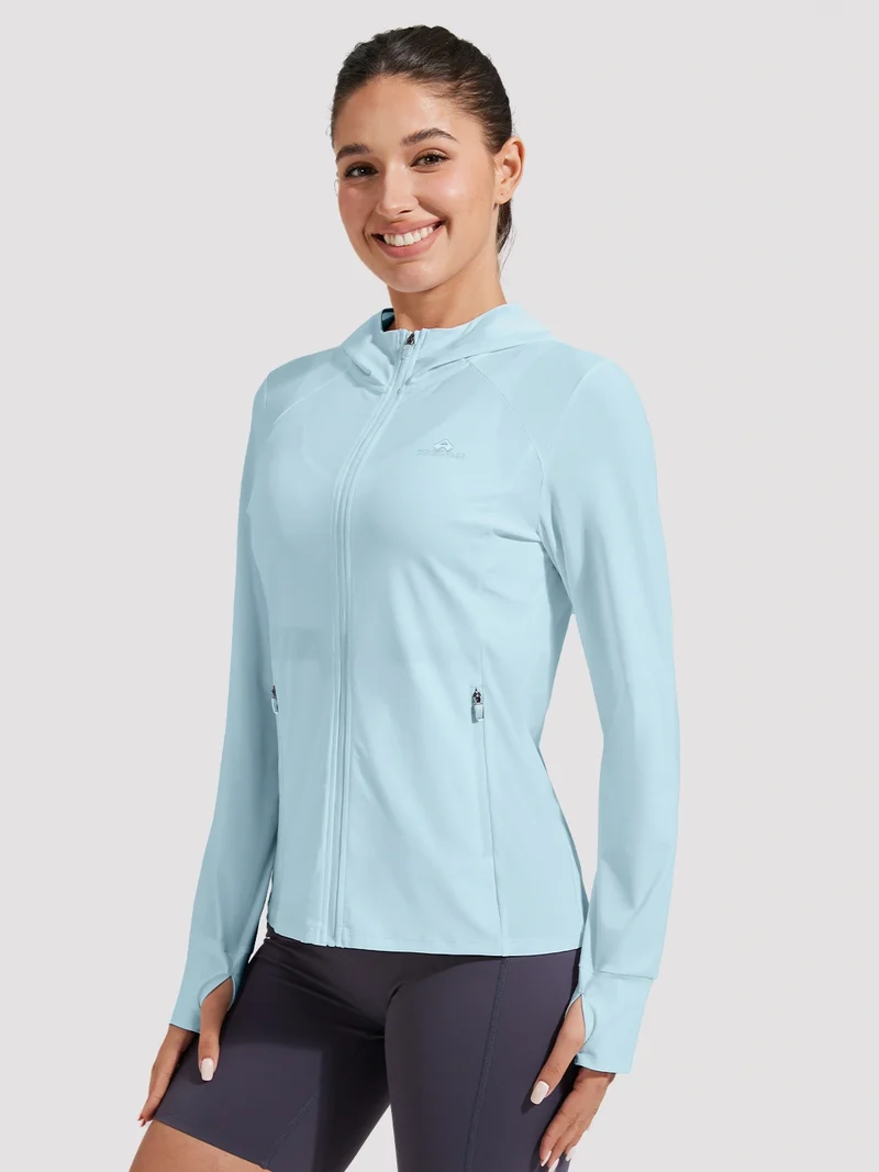 Women's UPF 50+ Full-Zip Sun Protection Jacket