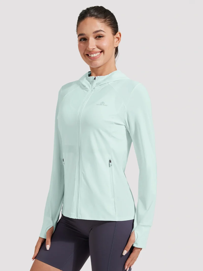 Women's UPF 50+ Full-Zip Sun Protection Jacket