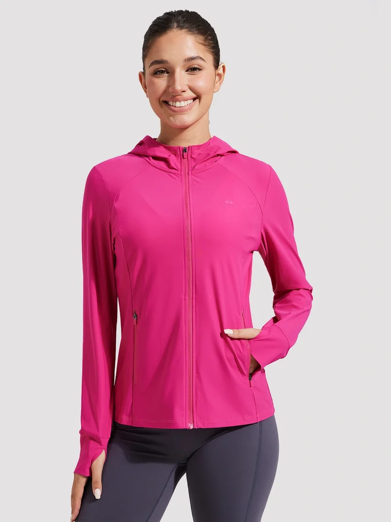 Women's UPF 50+ Full-Zip Sun Protection Jacket