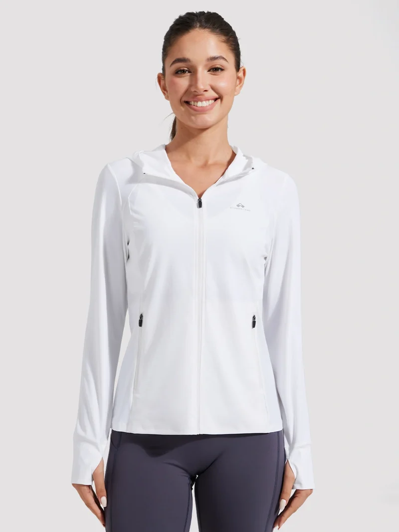 Women's UPF 50+ Full-Zip Sun Protection Jacket