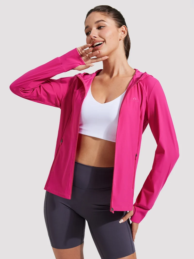 Women's UPF 50+ Full-Zip Sun Protection Jacket