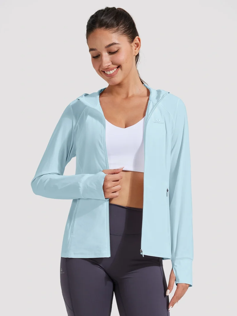 Women's UPF 50+ Full-Zip Sun Protection Jacket