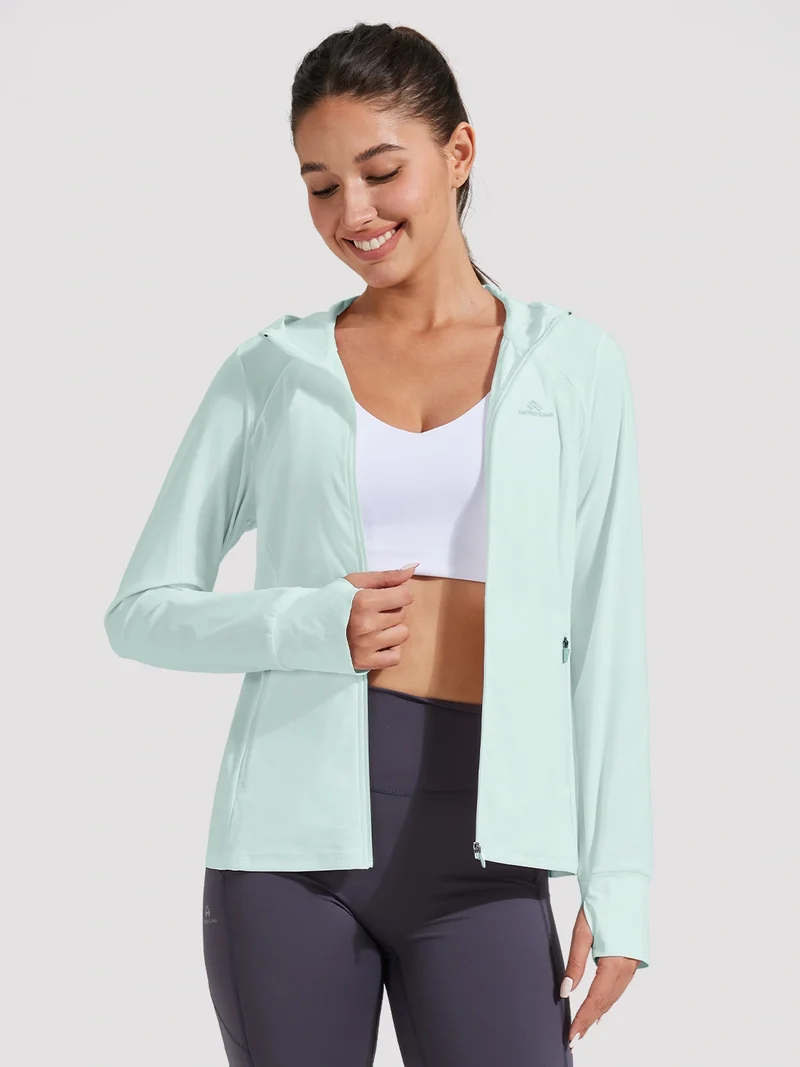 Women's UPF 50+ Full-Zip Sun Protection Jacket