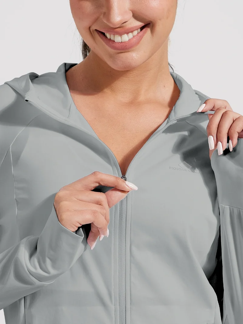 Women's UPF 50+ Full-Zip Sun Protection Jacket
