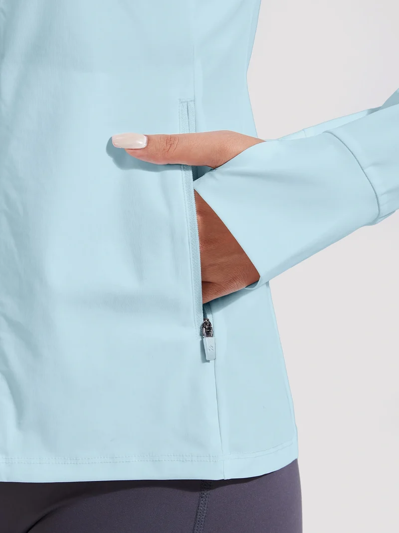 Women's UPF 50+ Full-Zip Sun Protection Jacket