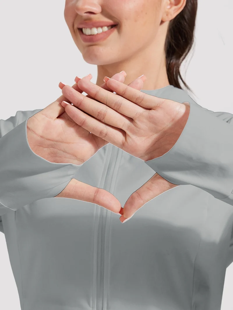 Women's UPF 50+ Full-Zip Sun Protection Jacket