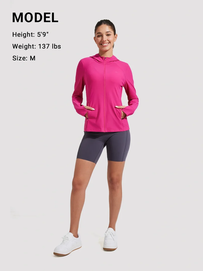 Women's UPF 50+ Full-Zip Sun Protection Jacket