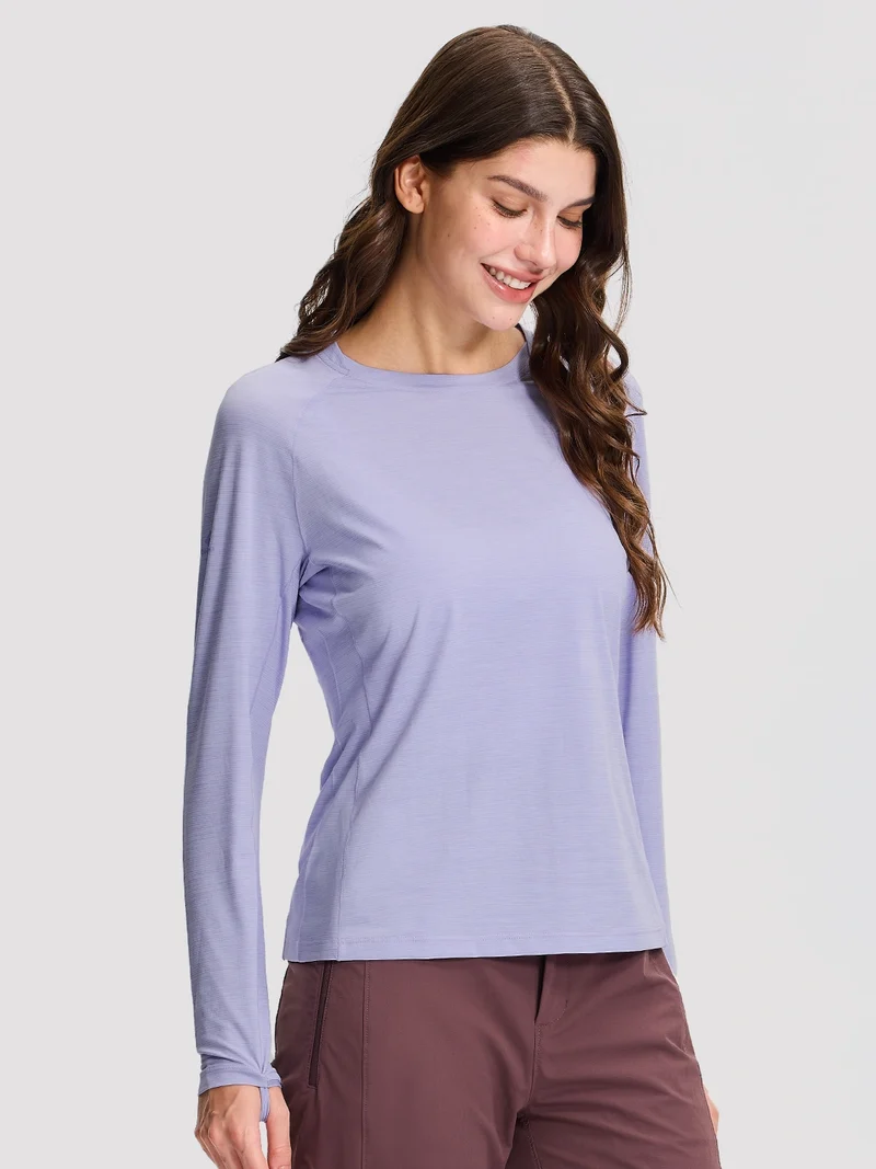 Women's Ultralight Quick-Dry Long Sleeve Athletic Tee
