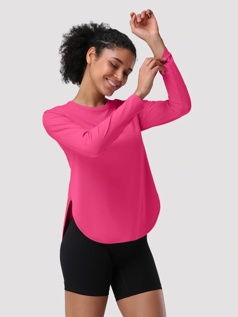 Women's UPF 50+ High-Low Hem Sun Tee