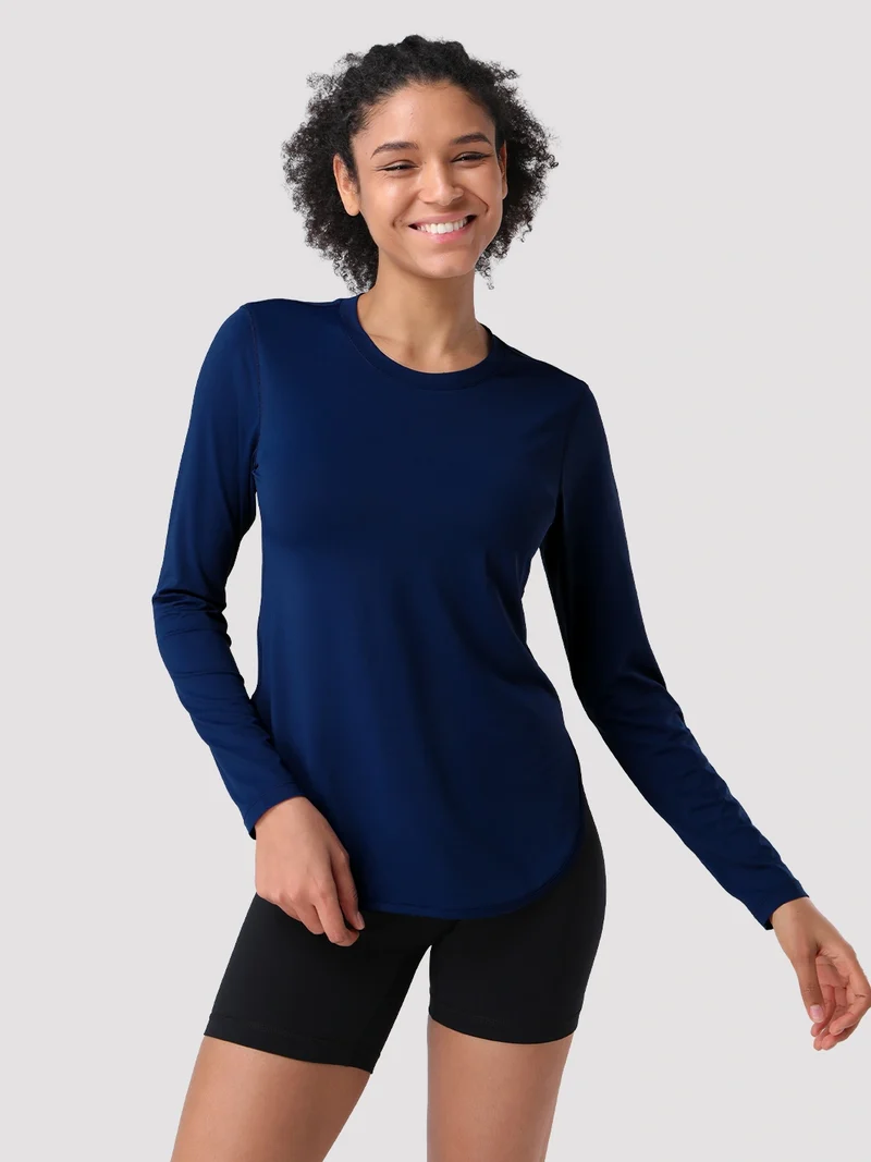 Women's UPF 50+ High-Low Hem Sun Tee