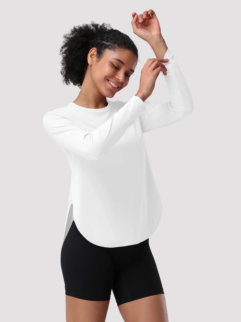 Women's UPF 50+ High-Low Hem Sun Tee