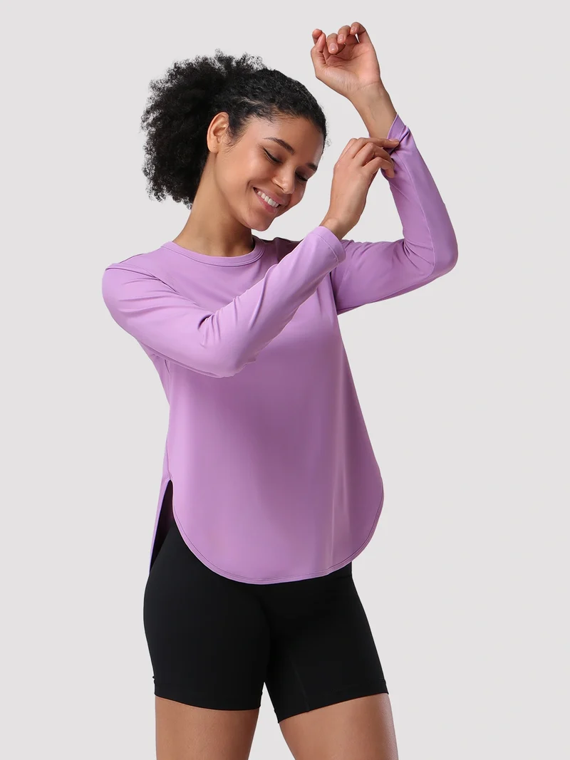 Women's UPF 50+ High-Low Hem Sun Tee