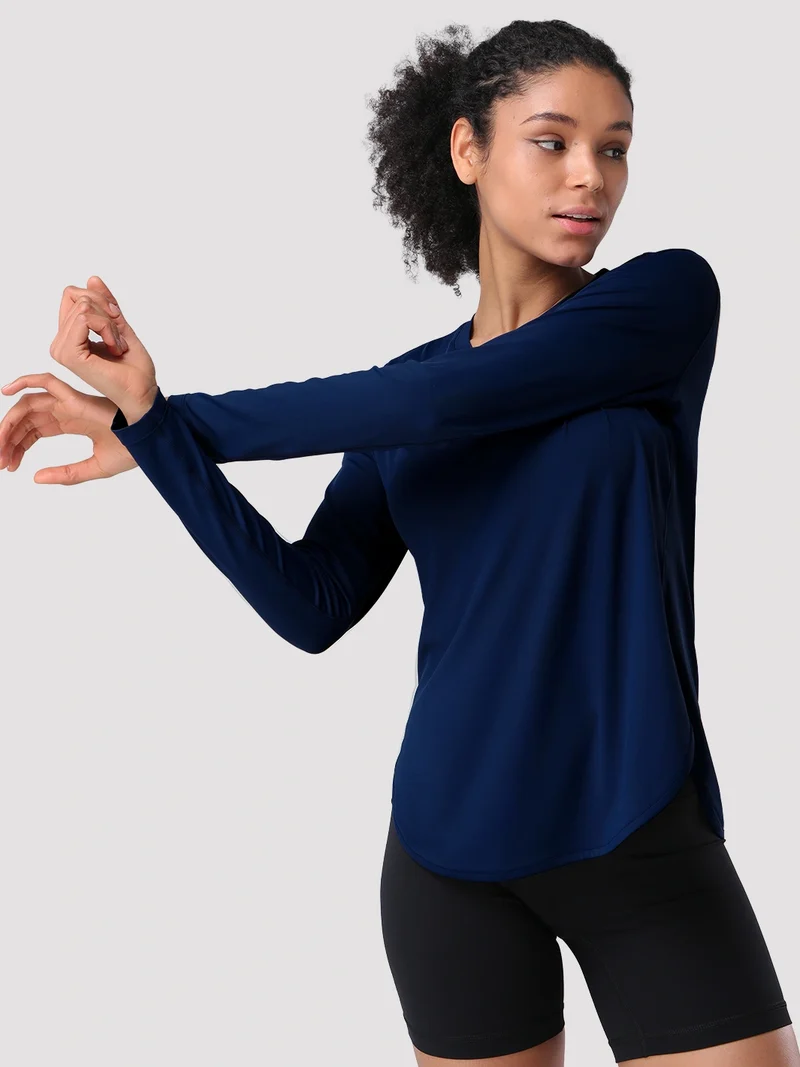 Women's UPF 50+ High-Low Hem Sun Tee