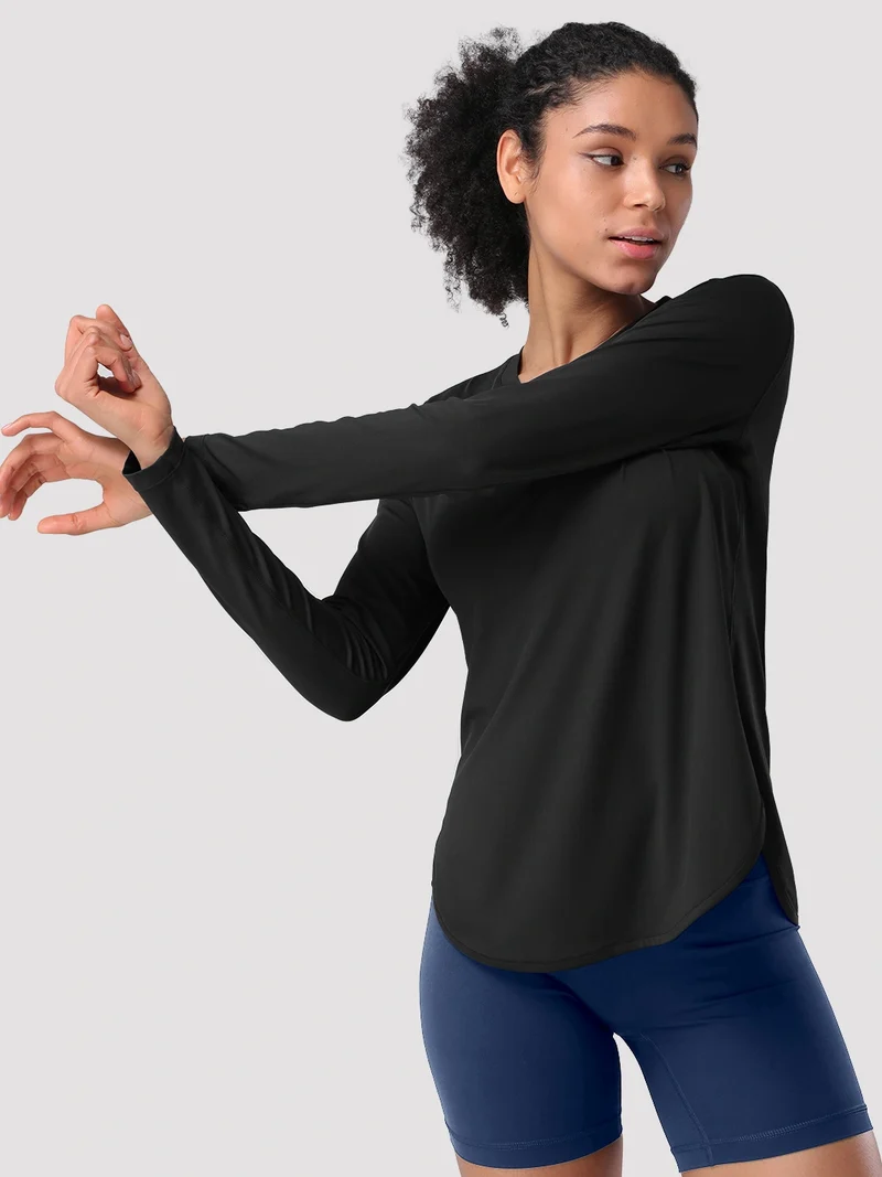 Women's UPF 50+ High-Low Hem Sun Tee
