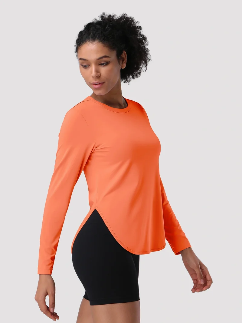 Women's UPF 50+ High-Low Hem Sun Tee