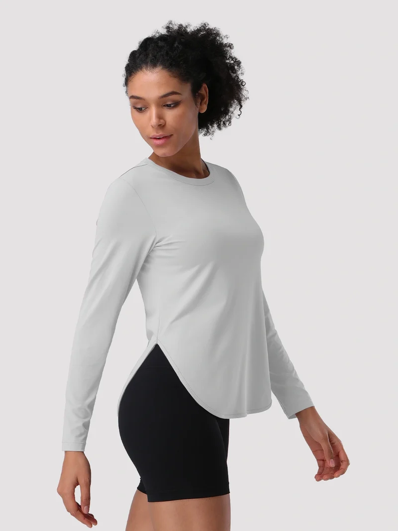 Women's UPF 50+ High-Low Hem Sun Tee