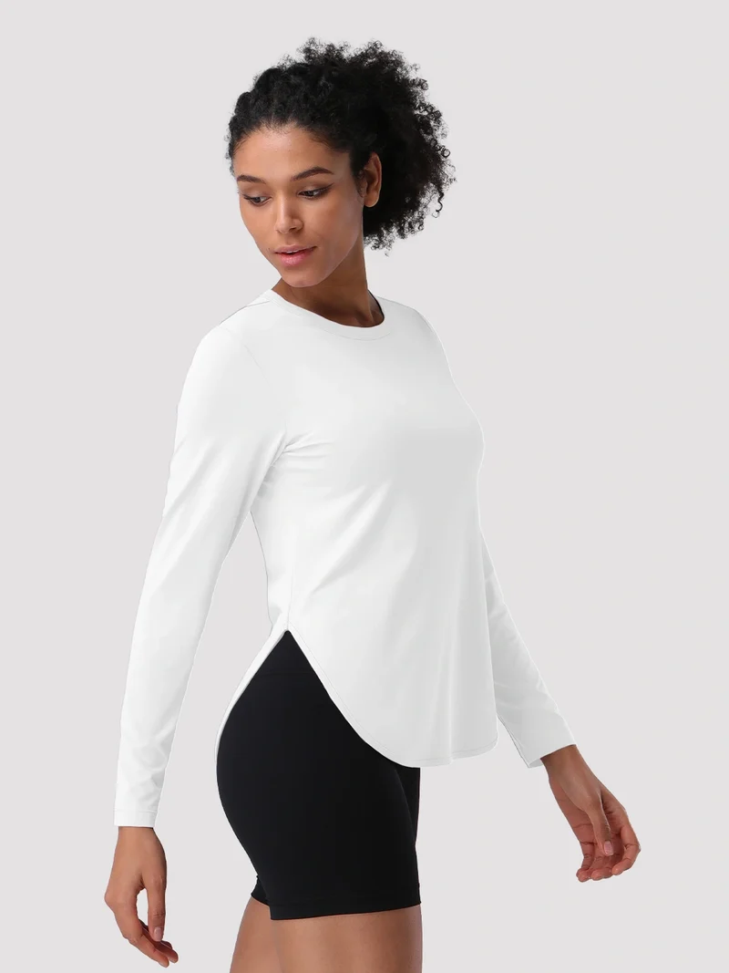 Women's UPF 50+ High-Low Hem Sun Tee