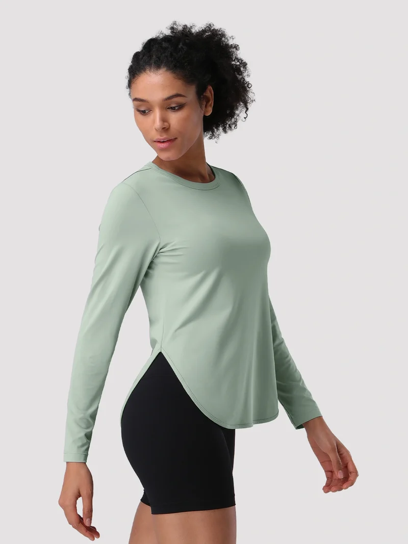Women's UPF 50+ High-Low Hem Sun Tee