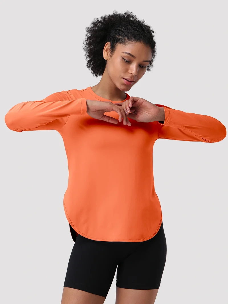 Women's UPF 50+ High-Low Hem Sun Tee