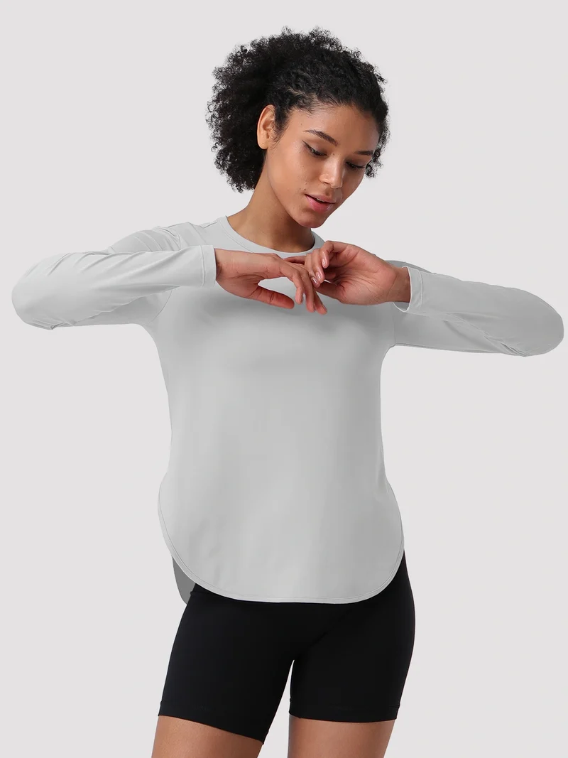 Women's UPF 50+ High-Low Hem Sun Tee