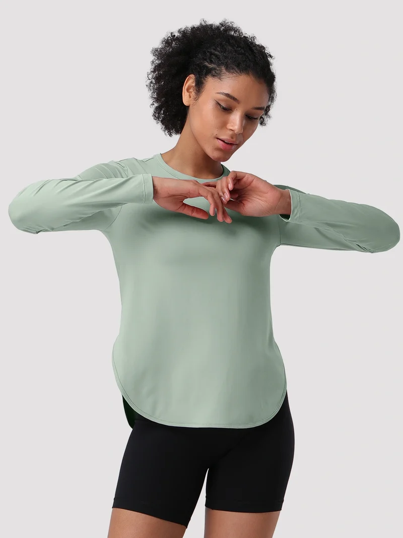 Women's UPF 50+ High-Low Hem Sun Tee