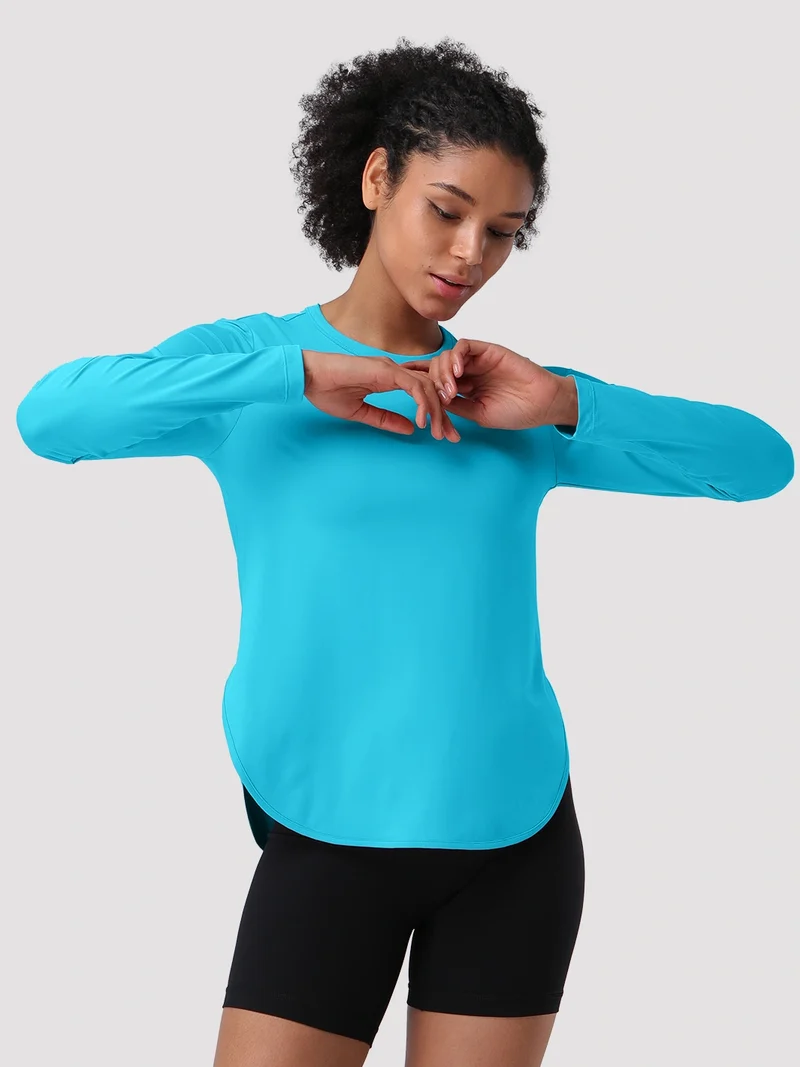 Women's UPF 50+ High-Low Hem Sun Tee