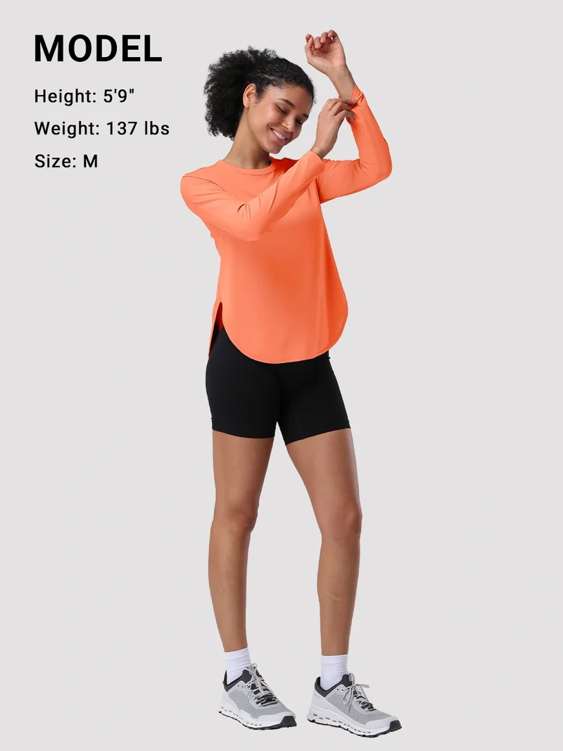 Women's UPF 50+ High-Low Hem Sun Tee