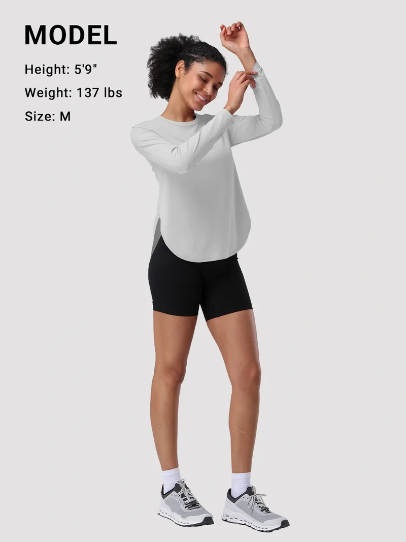 Women's UPF 50+ High-Low Hem Sun Tee