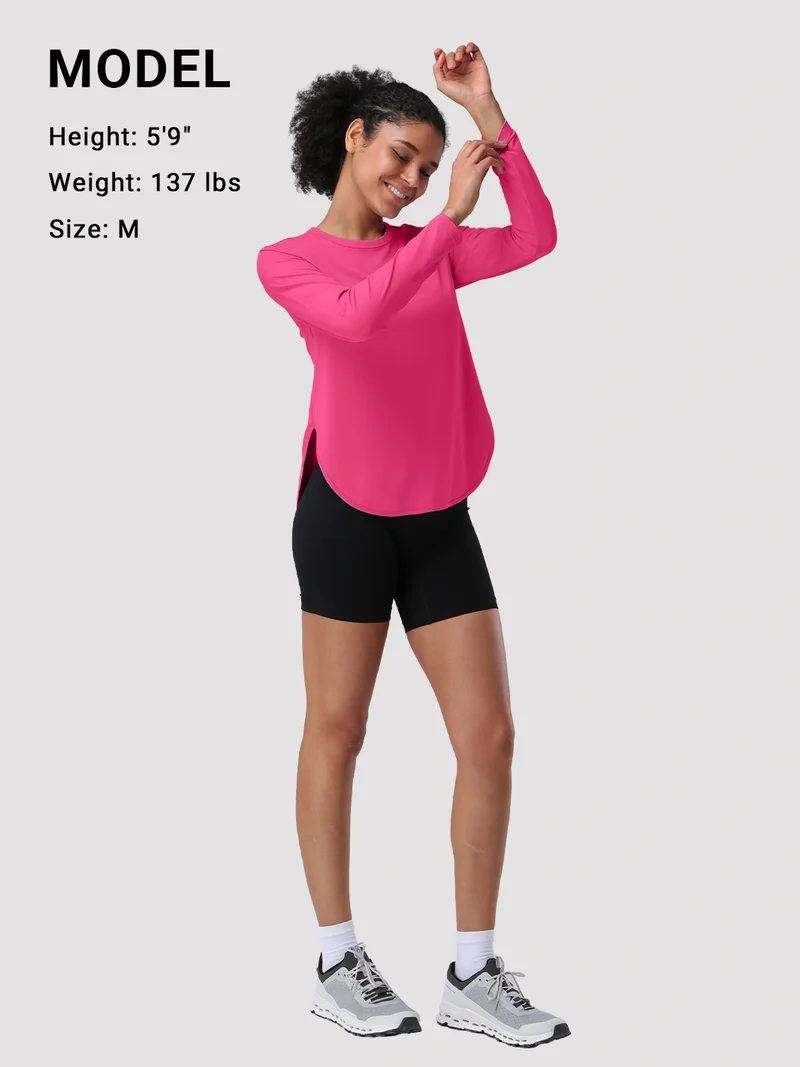Women's UPF 50+ High-Low Hem Sun Tee