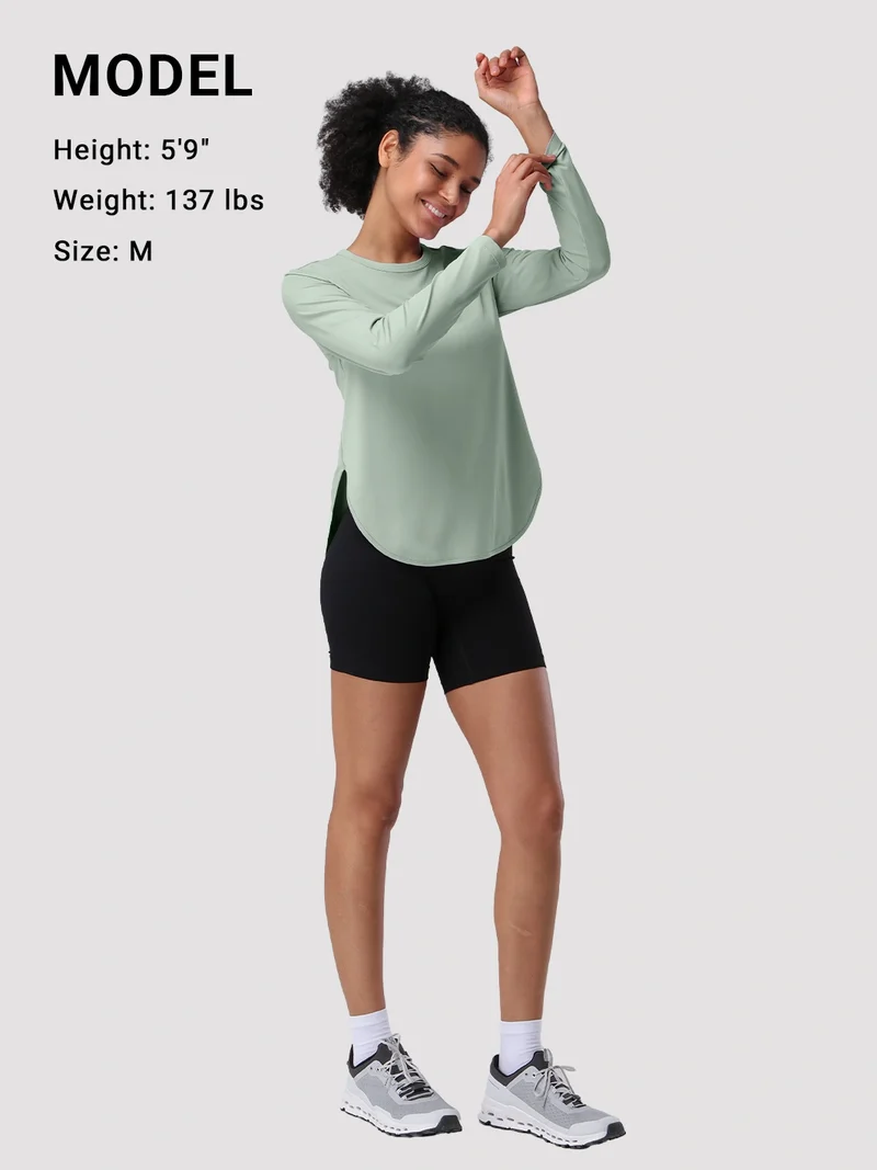 Women's UPF 50+ High-Low Hem Sun Tee