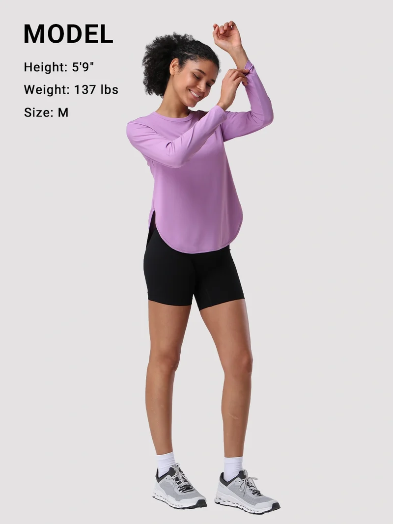 Women's UPF 50+ High-Low Hem Sun Tee