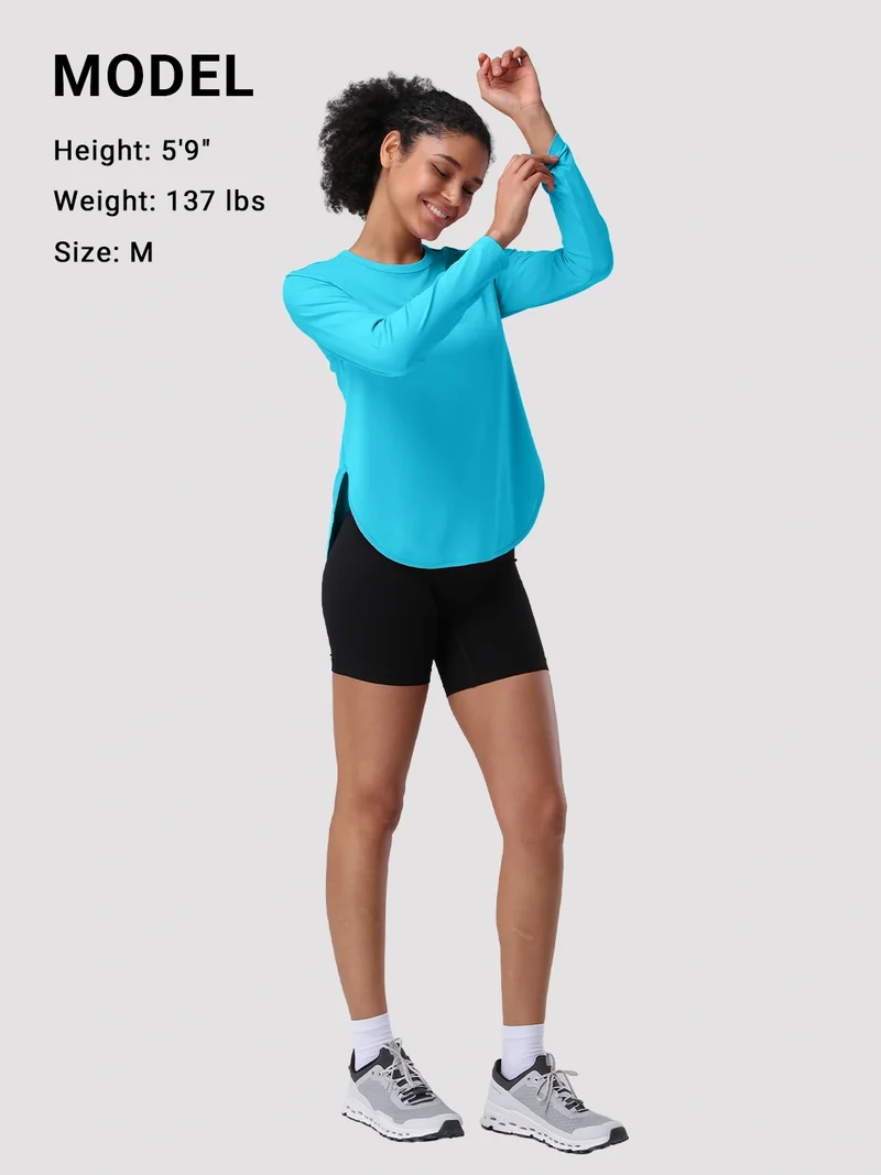 Women's UPF 50+ High-Low Hem Sun Tee