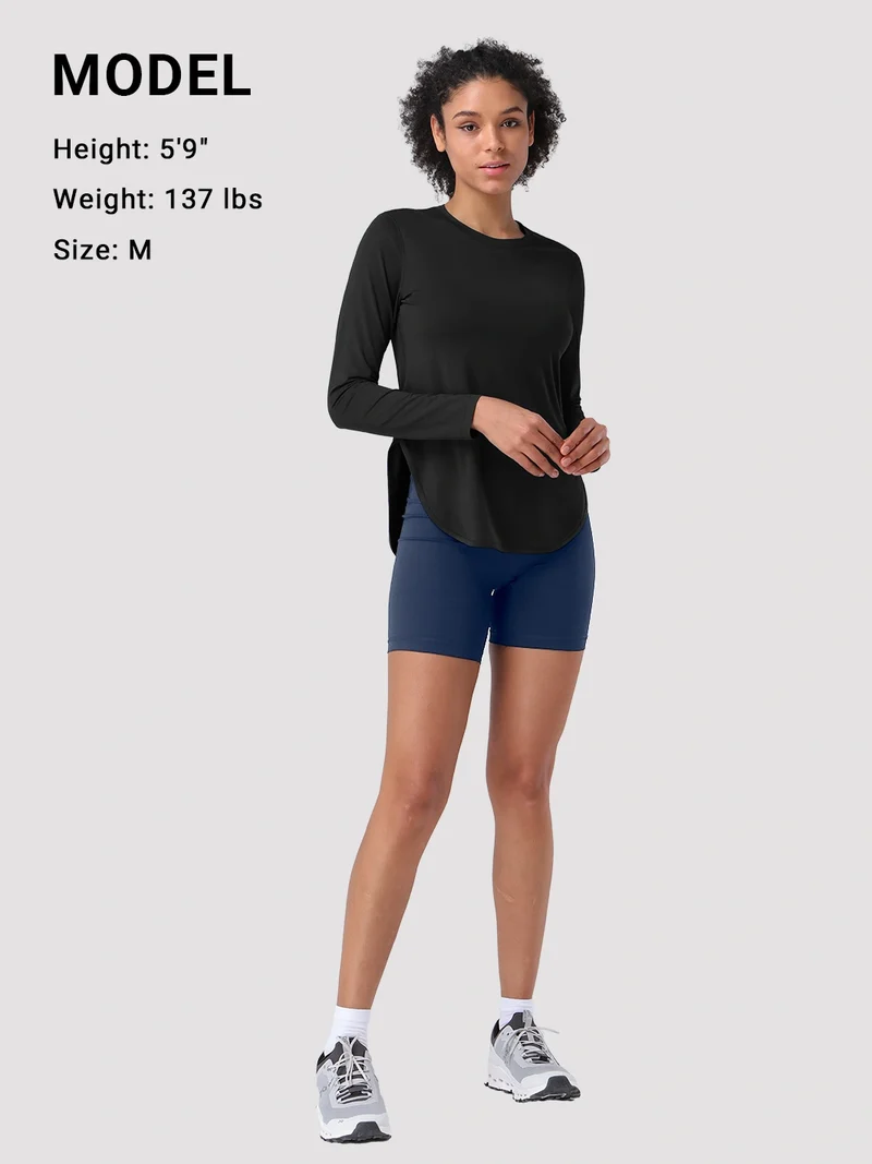 Women's UPF 50+ High-Low Hem Sun Tee
