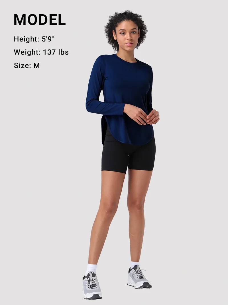 Women's UPF 50+ High-Low Hem Sun Tee