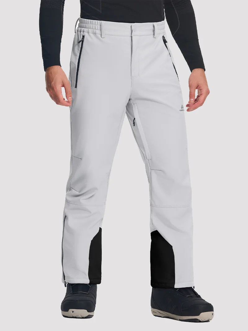 Men's Fleece-Lined Waterproof Ski & Snowboard Pants