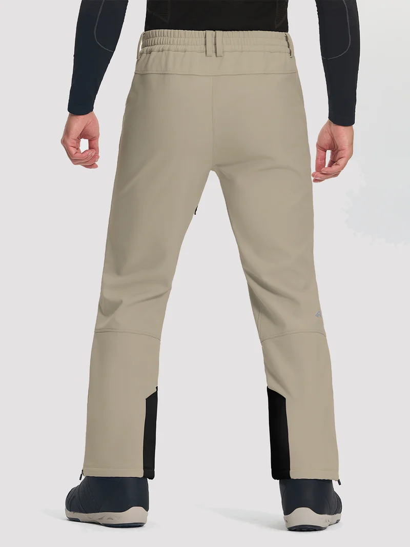 Men's Fleece-Lined Waterproof Ski & Snowboard Pants