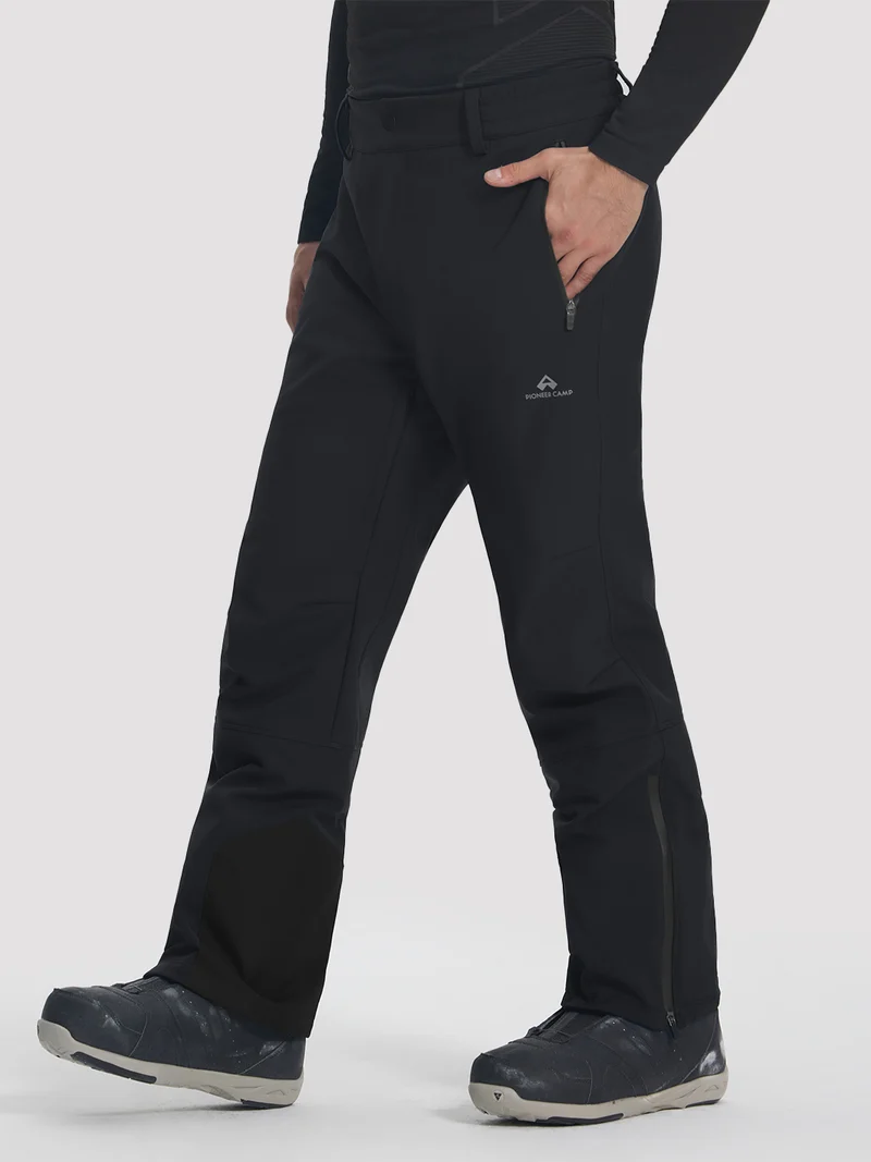 Men's Fleece-Lined Waterproof Ski & Snowboard Pants