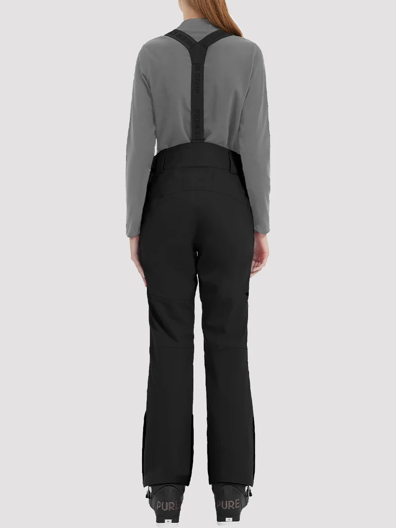 Women's Waterproof Insulated Ski Bib Pants