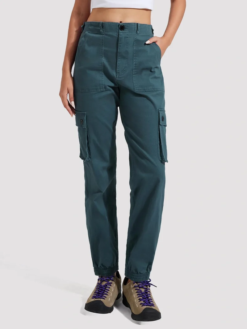 Women's High-Rise Tapered Cargo Pants