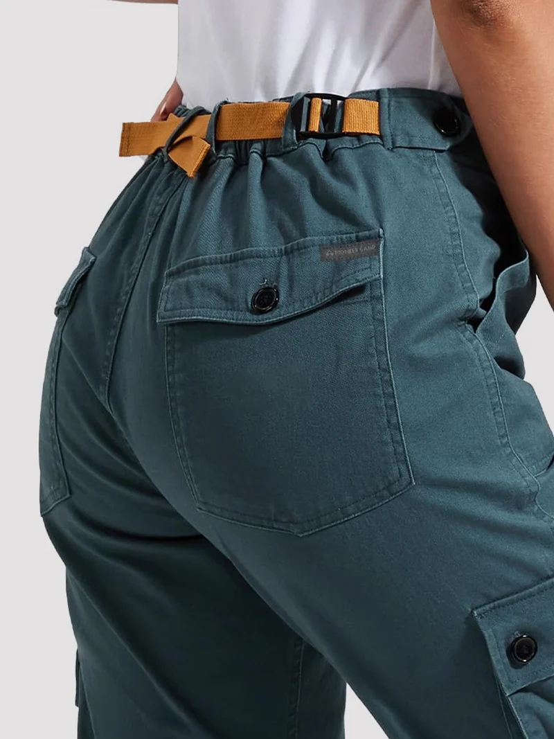 Women's High-Rise Tapered Cargo Pants