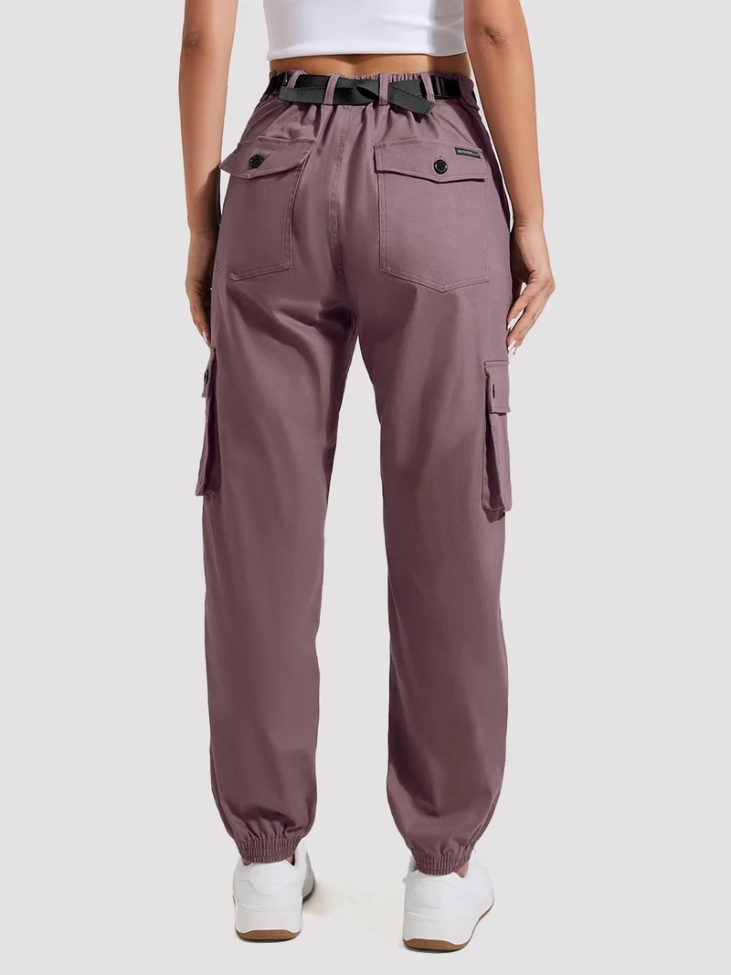 Women's High-Rise Tapered Cargo Pants