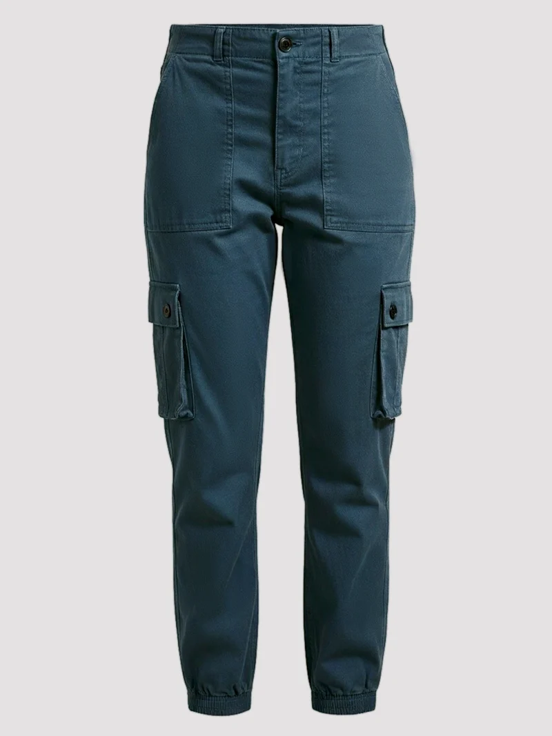 Women's High-Rise Tapered Cargo Pants