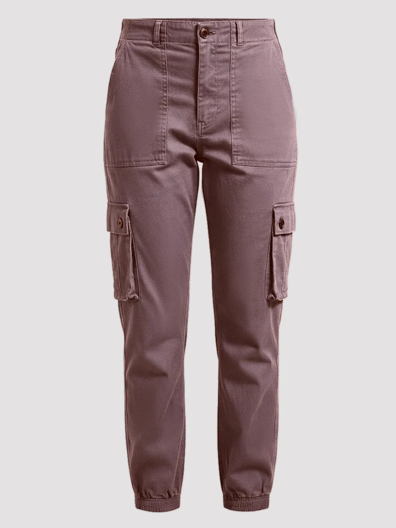 Women's High-Rise Tapered Cargo Pants