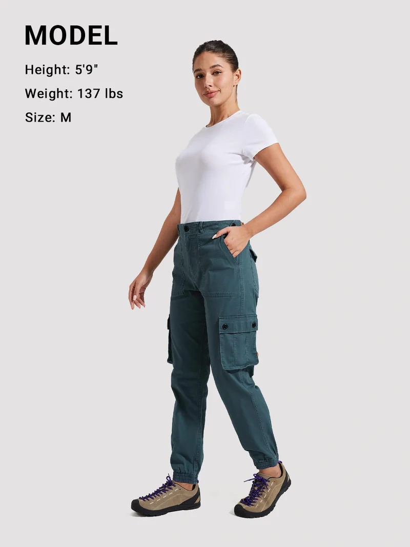 Women's High-Rise Tapered Cargo Pants