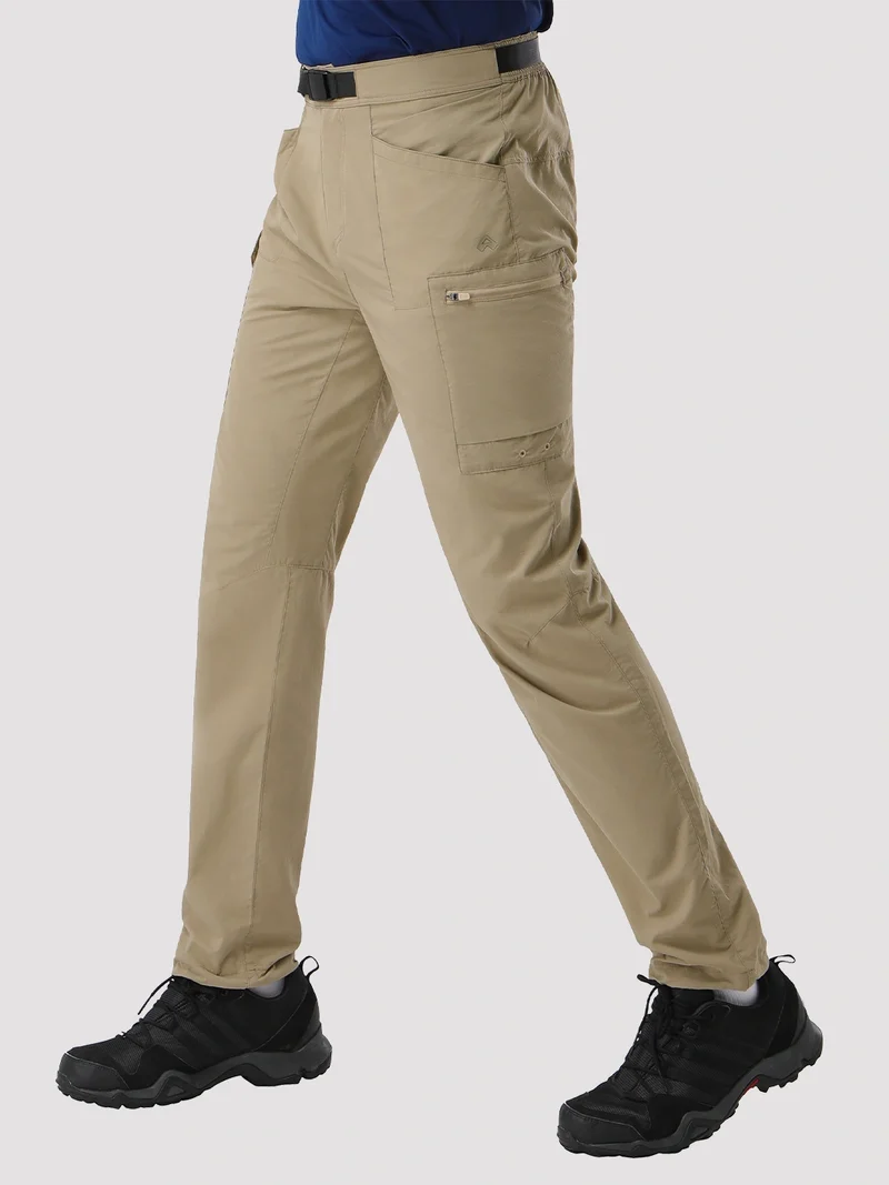 Men's Lightweight Quick-Dry Cargo Pants with Belt