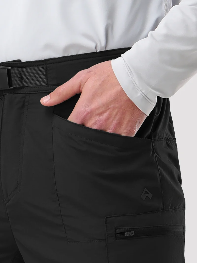 Men's Lightweight Quick-Dry Cargo Pants with Belt