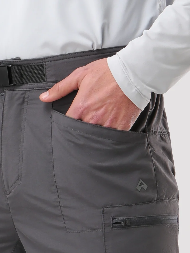 Men's Lightweight Quick-Dry Cargo Pants with Belt